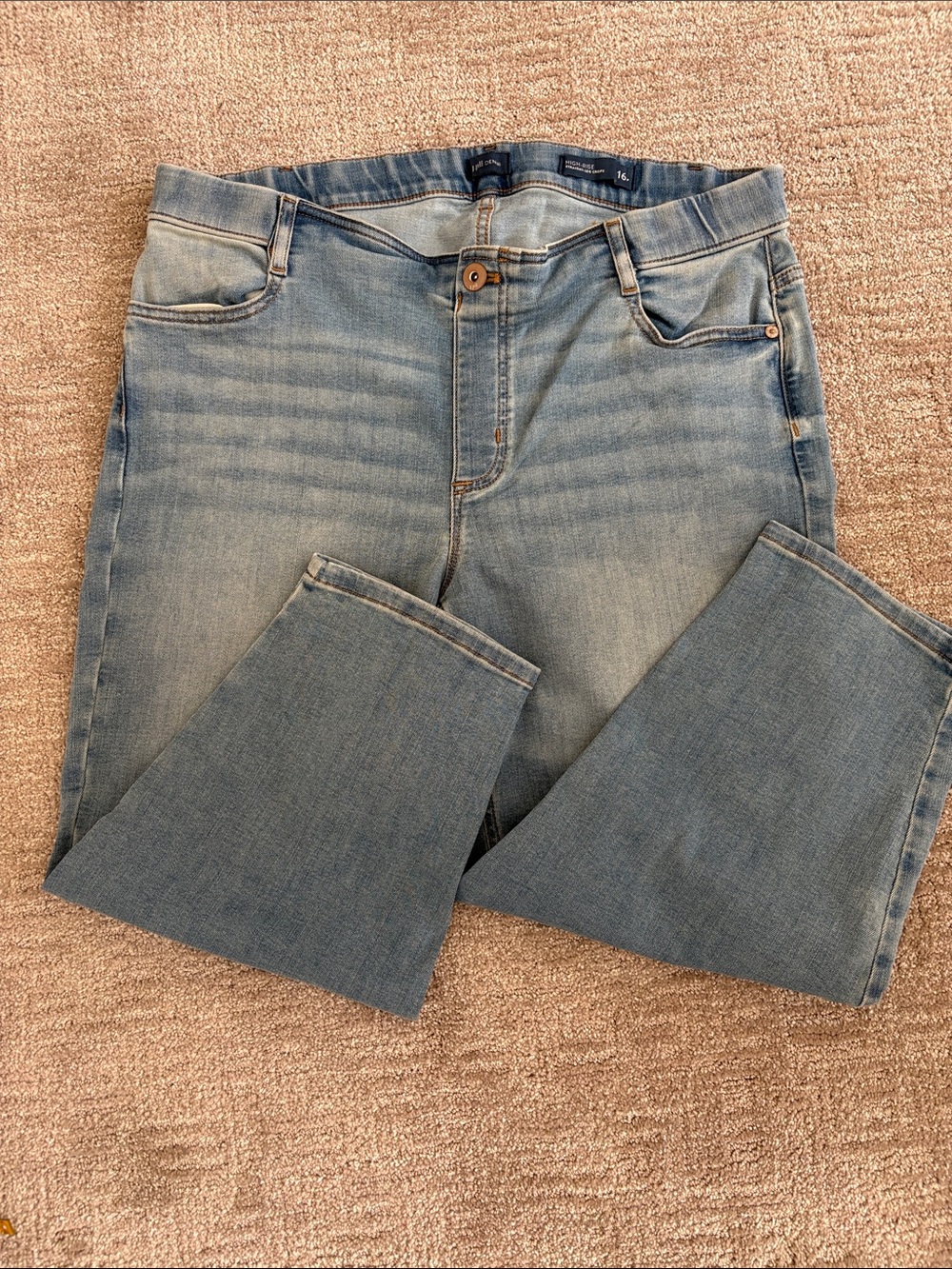J. Jill Light Blue Cropped Ankle Jeans
